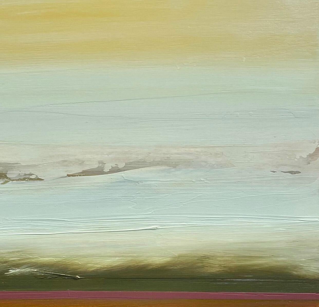 « Russe » de Katheryn Holt - abstrait aux couleurs ocre, marron et terre en vente 5