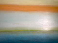 "Sea Sprite" Large Mixed Media Contemporary Abstract Expressionist Seascape