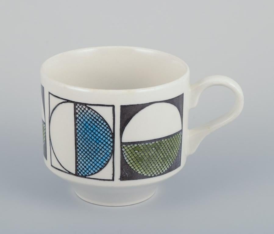 Modern Kathie Winkle for Broadhurst. Set of six 