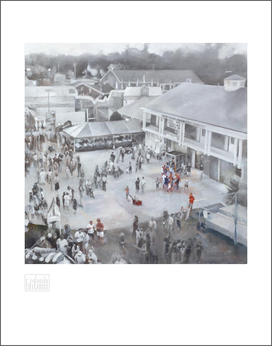  Kathleen Beausoleil Landscape Print - Firemans Fair