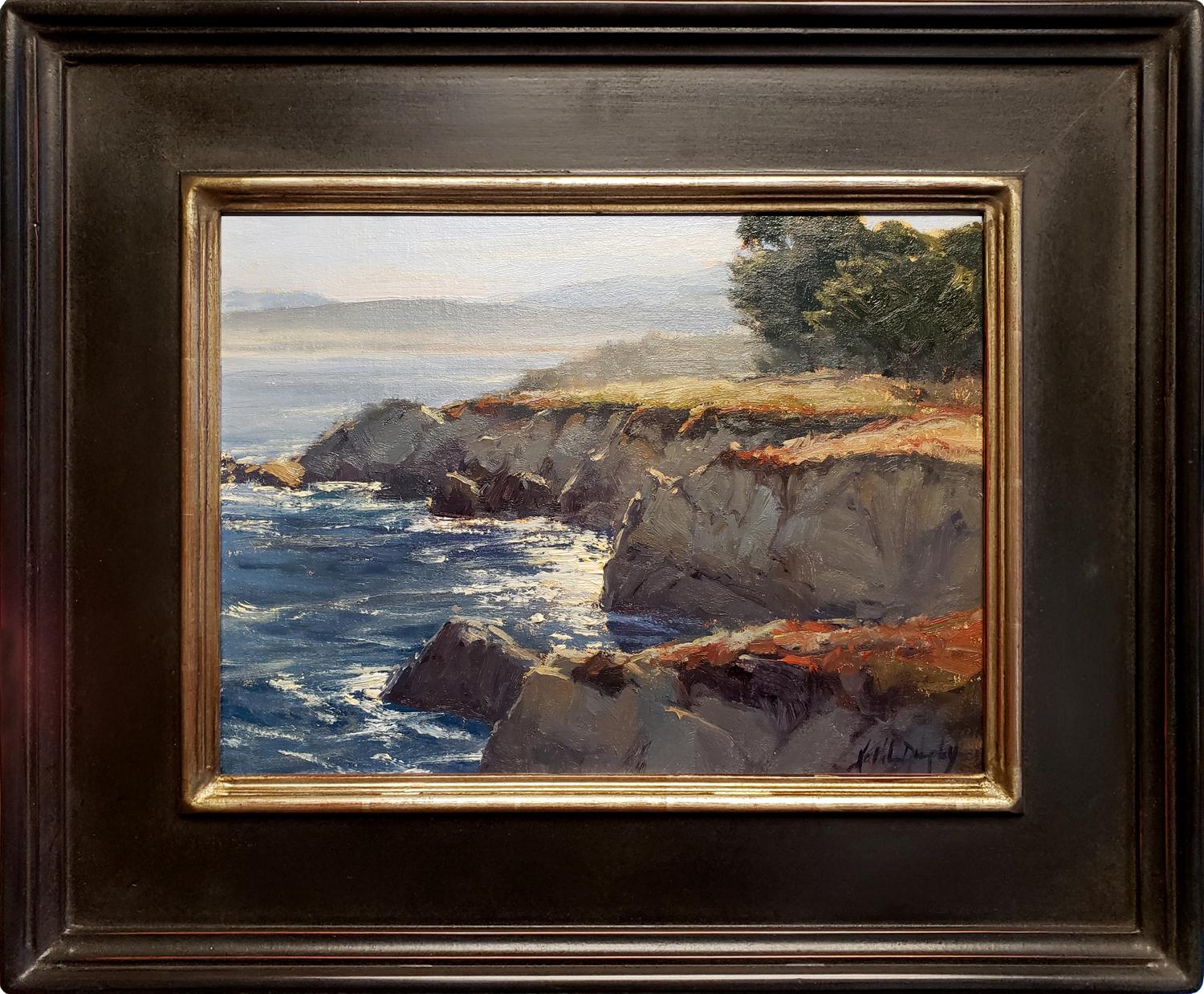 Kathleen Dunphy Landscape Painting - A Perfect Morning in Pacific Grove