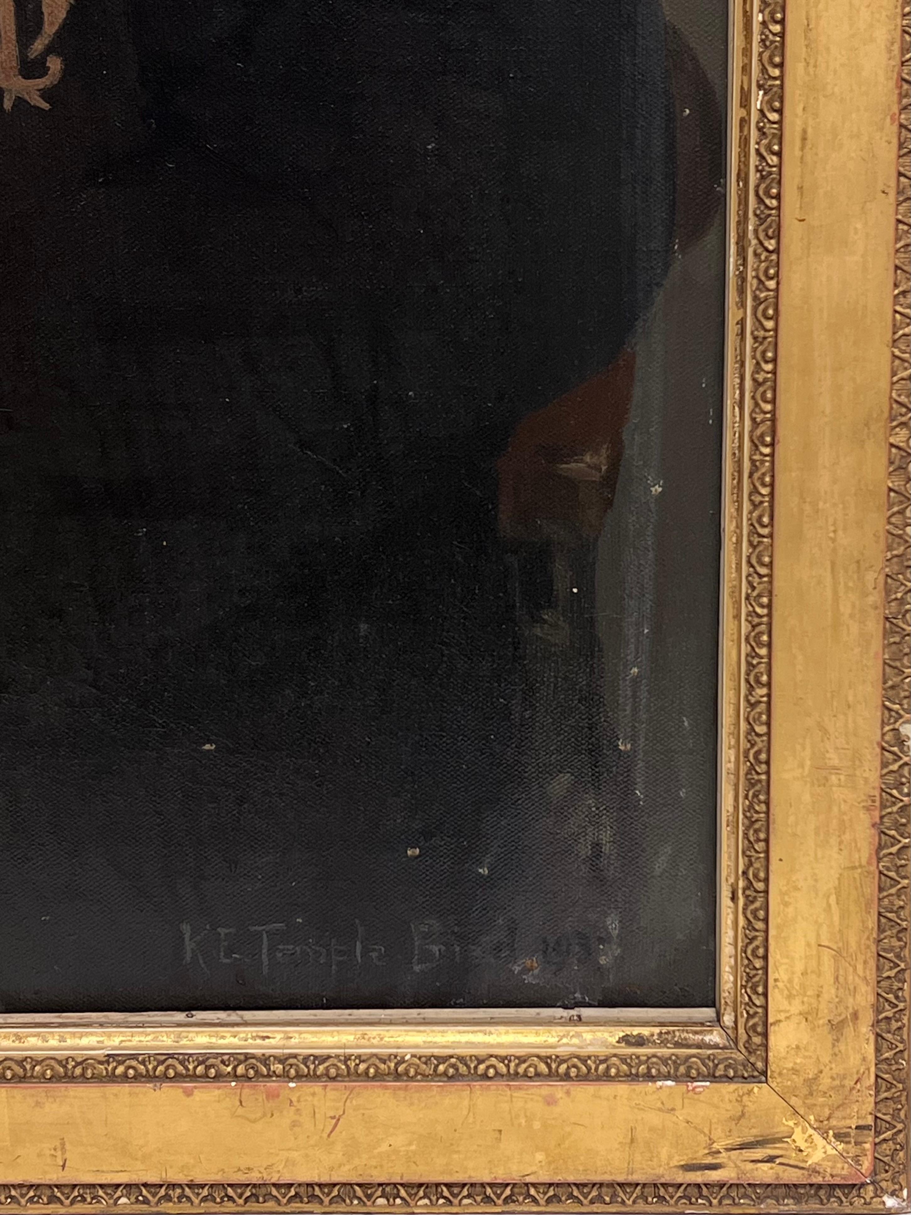Pittura a olio britannica del 1930 Ritratto di ragazzo della scuola di Westminster in uniforme in vendita 1