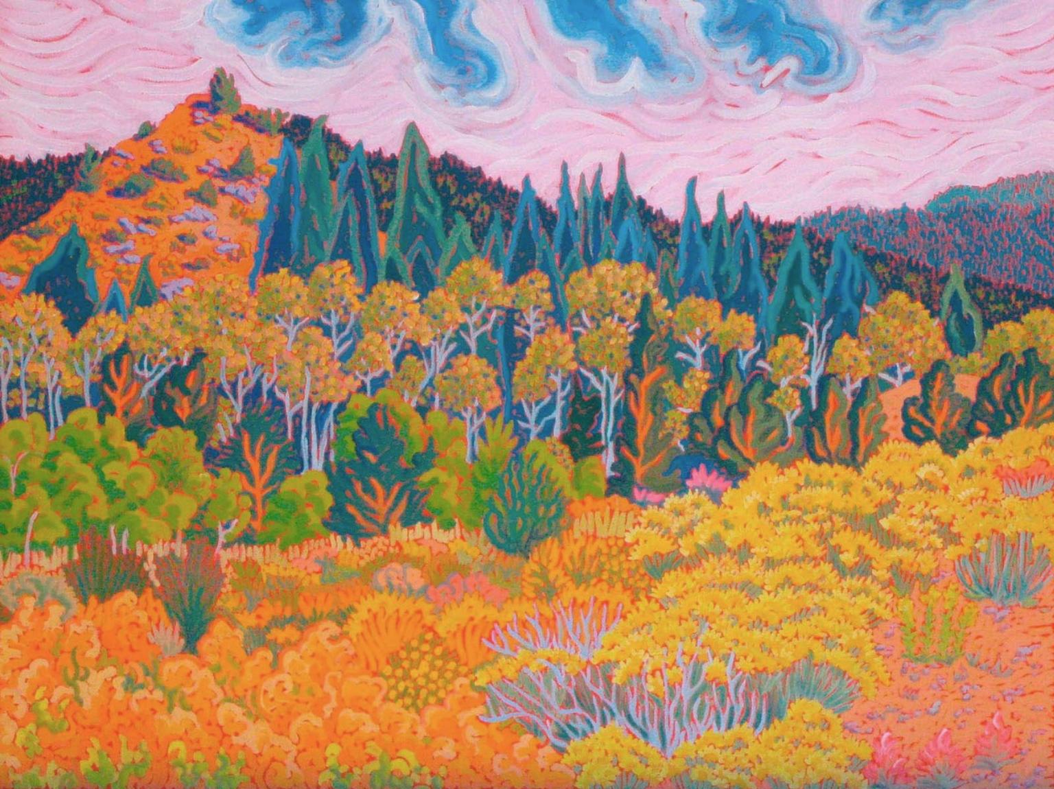 Kathleen Frank Landscape Painting - Cumbres Pass