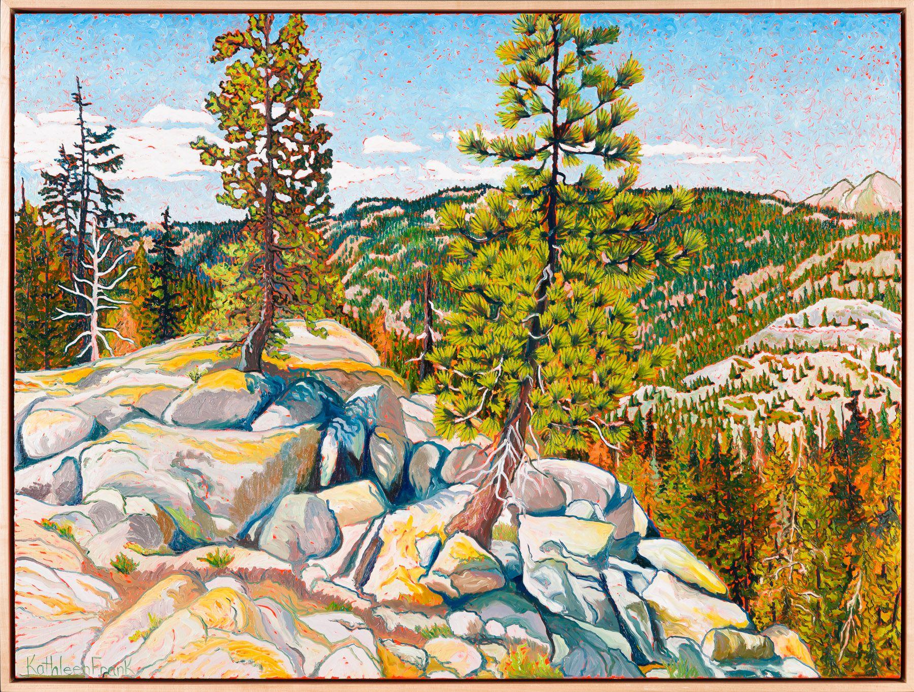 Landscape Painting Kathleen Frank - Col Ebbetts III