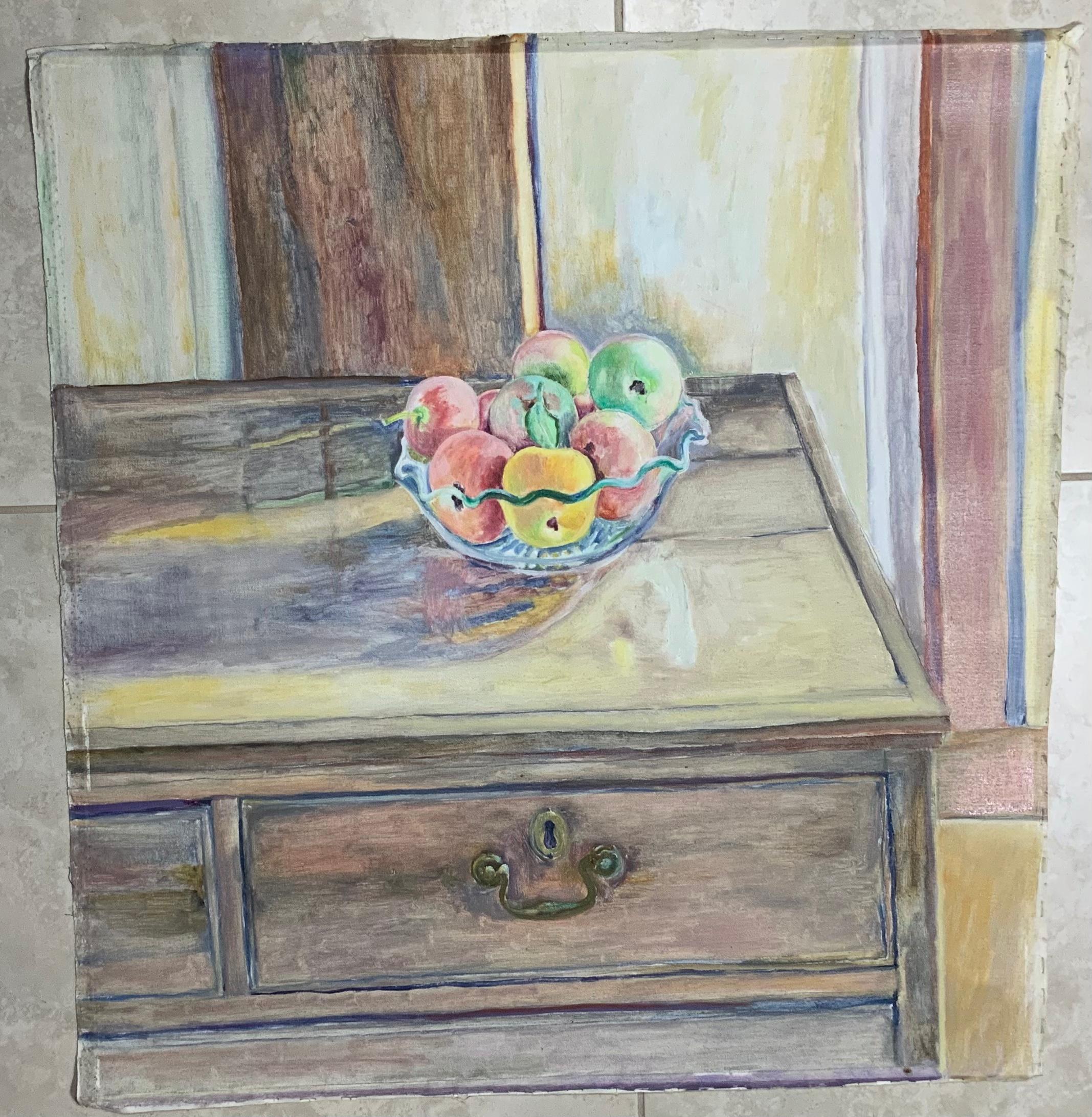 American Kathleen Gee Still Life Oil on Canvas Painting