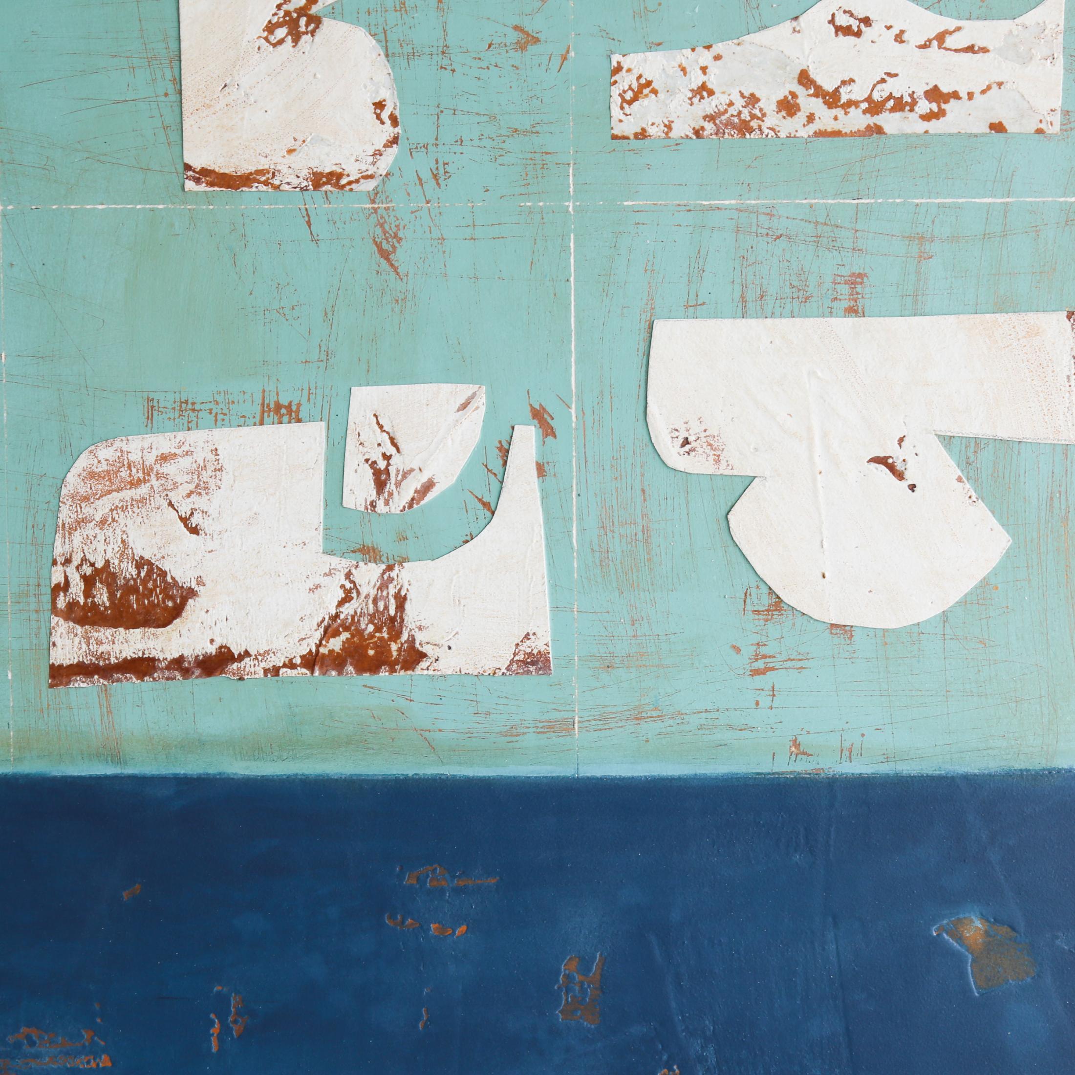 Je veux me sentir à nouveau jeune - Abstrait Mixed Media Art par Kathleen Hope