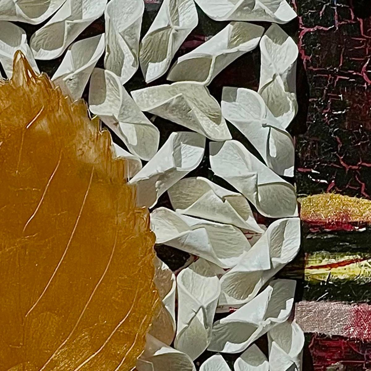 Kathleen Kane-Murrell, papillons abstraits en technique mixte, 
