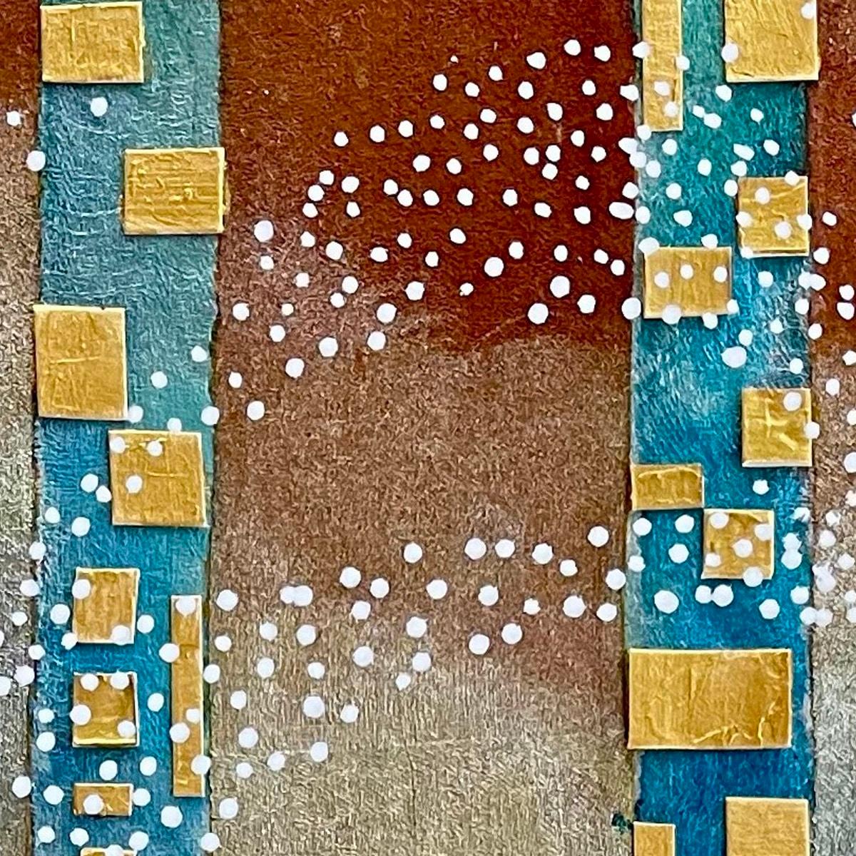 Kathleen Kane-Murrell, Composición abstracta en técnica mixta, 