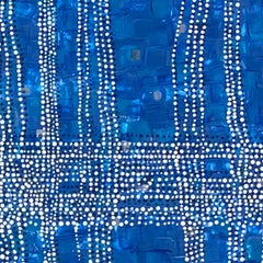 Kathleen Kane-Murrell, Composition abstraite en technique mixte, "Douche de Paris" 2025