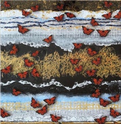 Natural Mixed Media Artwork, "Finding The Way"