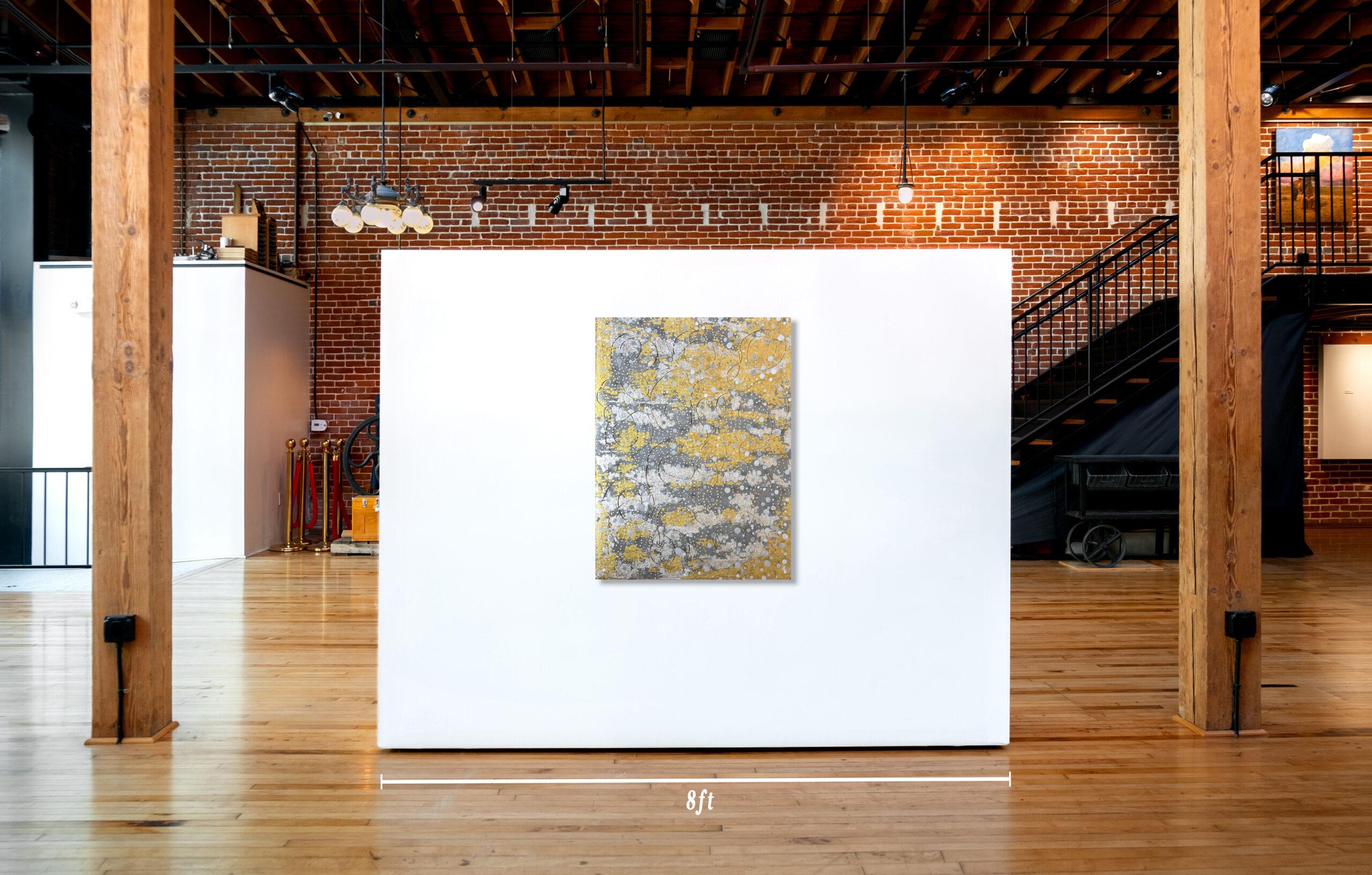 Pittura astratta a tecnica mista, 