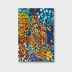 An Abstract Mosaic Painting, "Canyon, Spring"