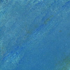 Blue Dream - Figurative Abstract Ocean Surfer Girls Still Life Acrylic Painting