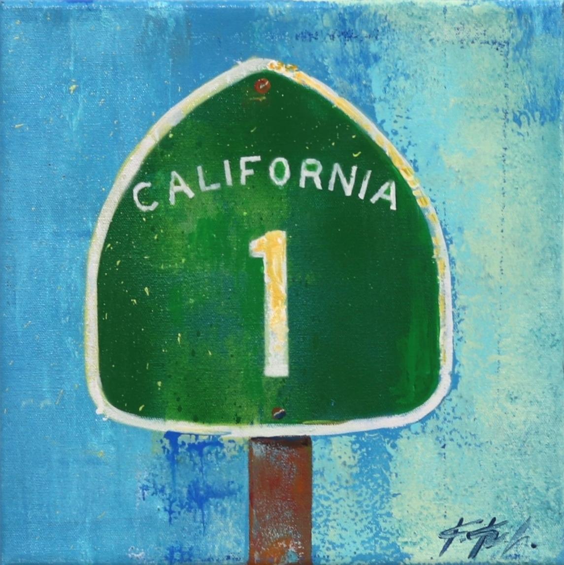 Kathleen Keifer Landscape Painting - California Rt. 1
