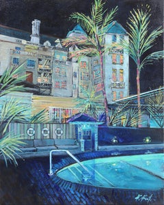 Electric Blues at the Chateau – Original Stillleben im Hollywood Hotel