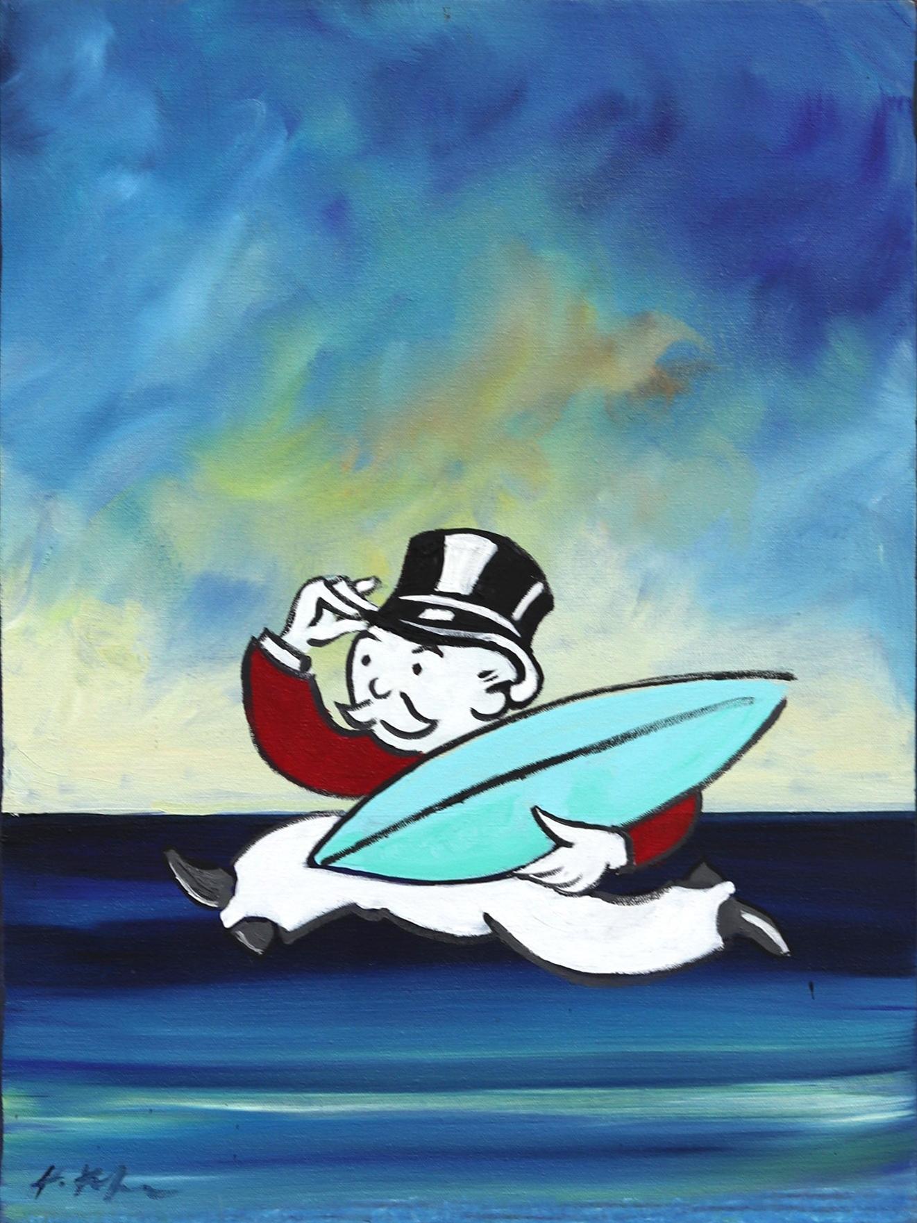 Let's Go Surfing Uncle Pennybags!