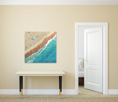 Over The Beach - Landscape Ocean Original Painting