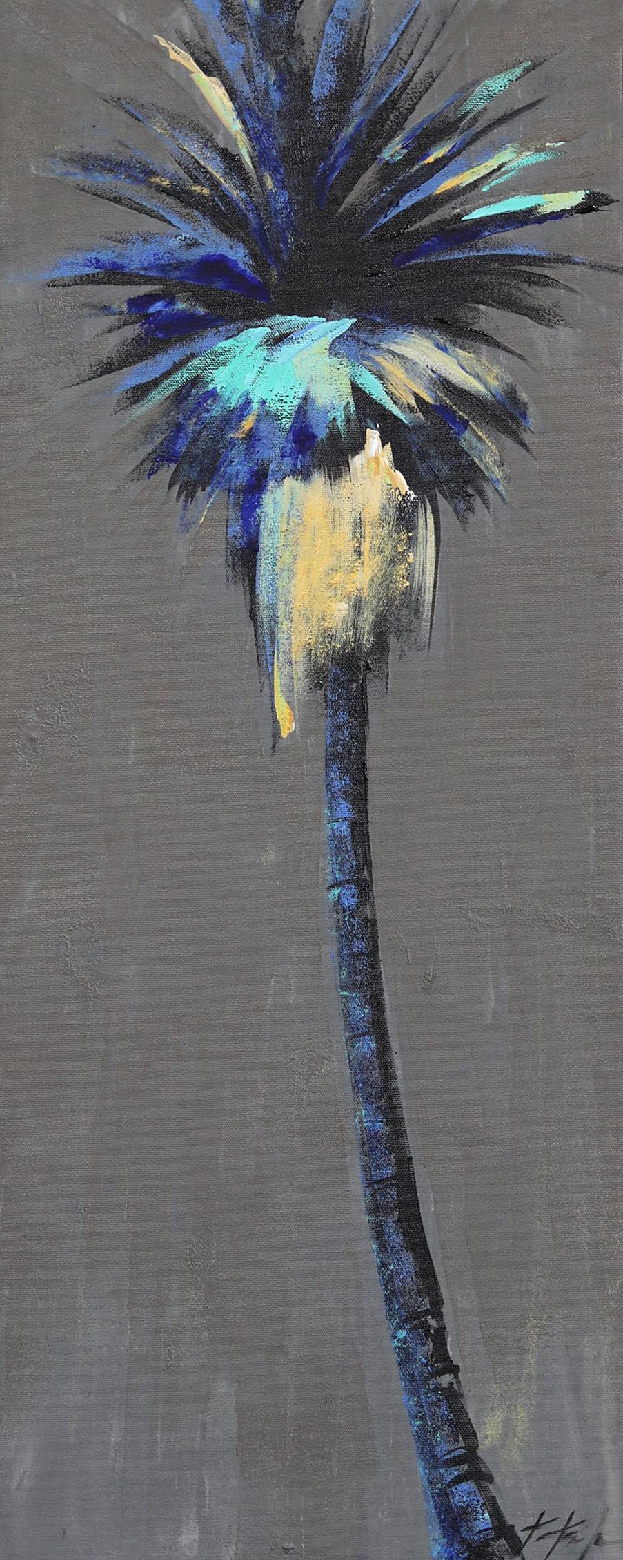 Kathleen Keifer Landscape Painting - Palm In Winter