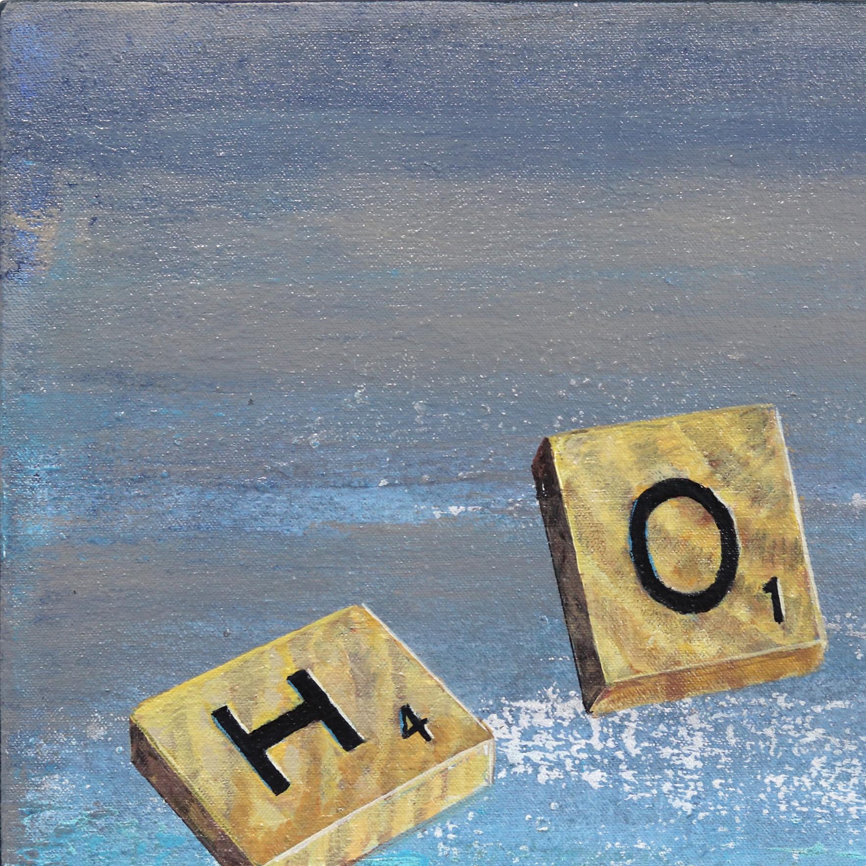 Salz-Wasser- Hoffnung (Post-Impressionismus), Painting, von Kathleen Keifer