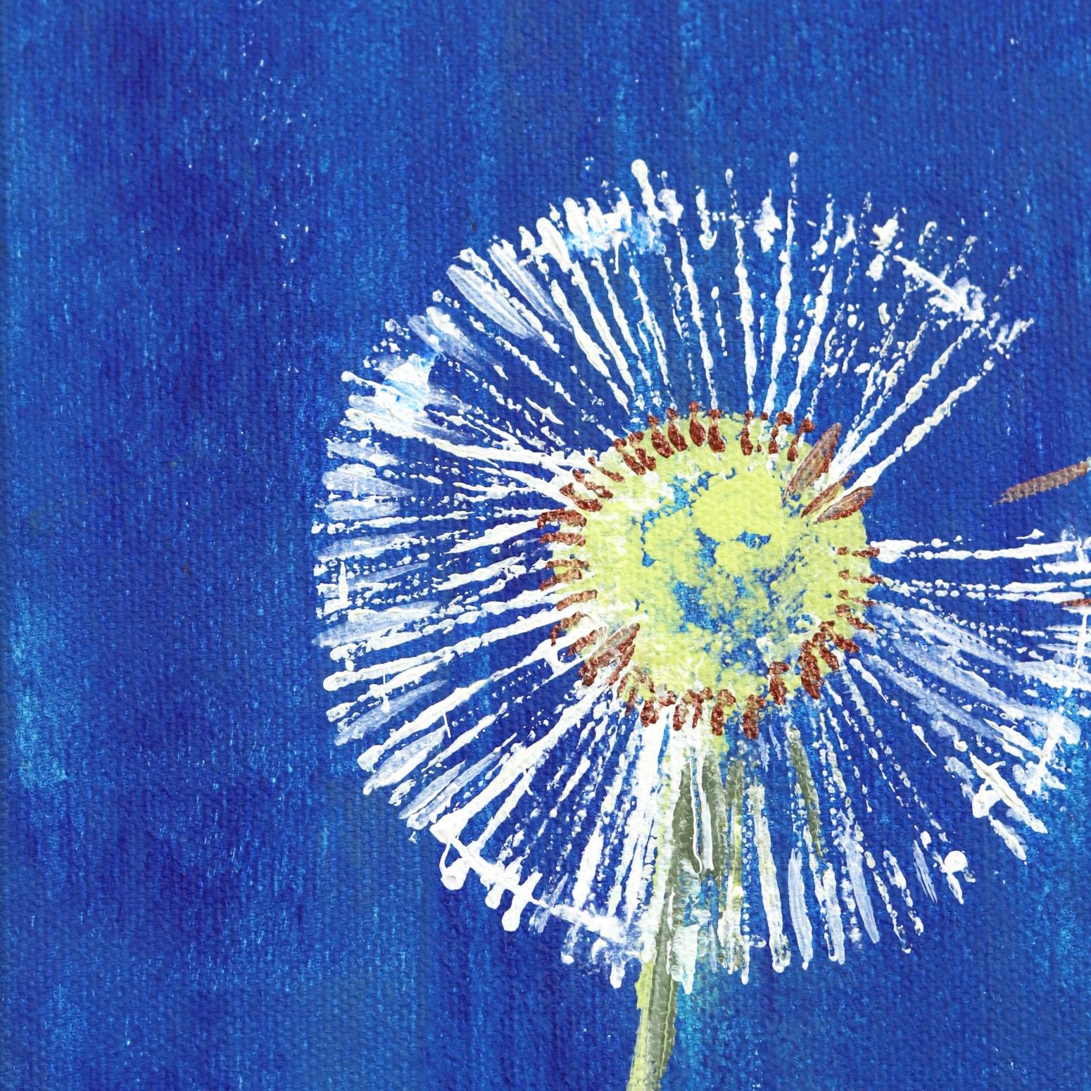 Deseo de primavera - Painting Abstracto de Kathleen Keifer