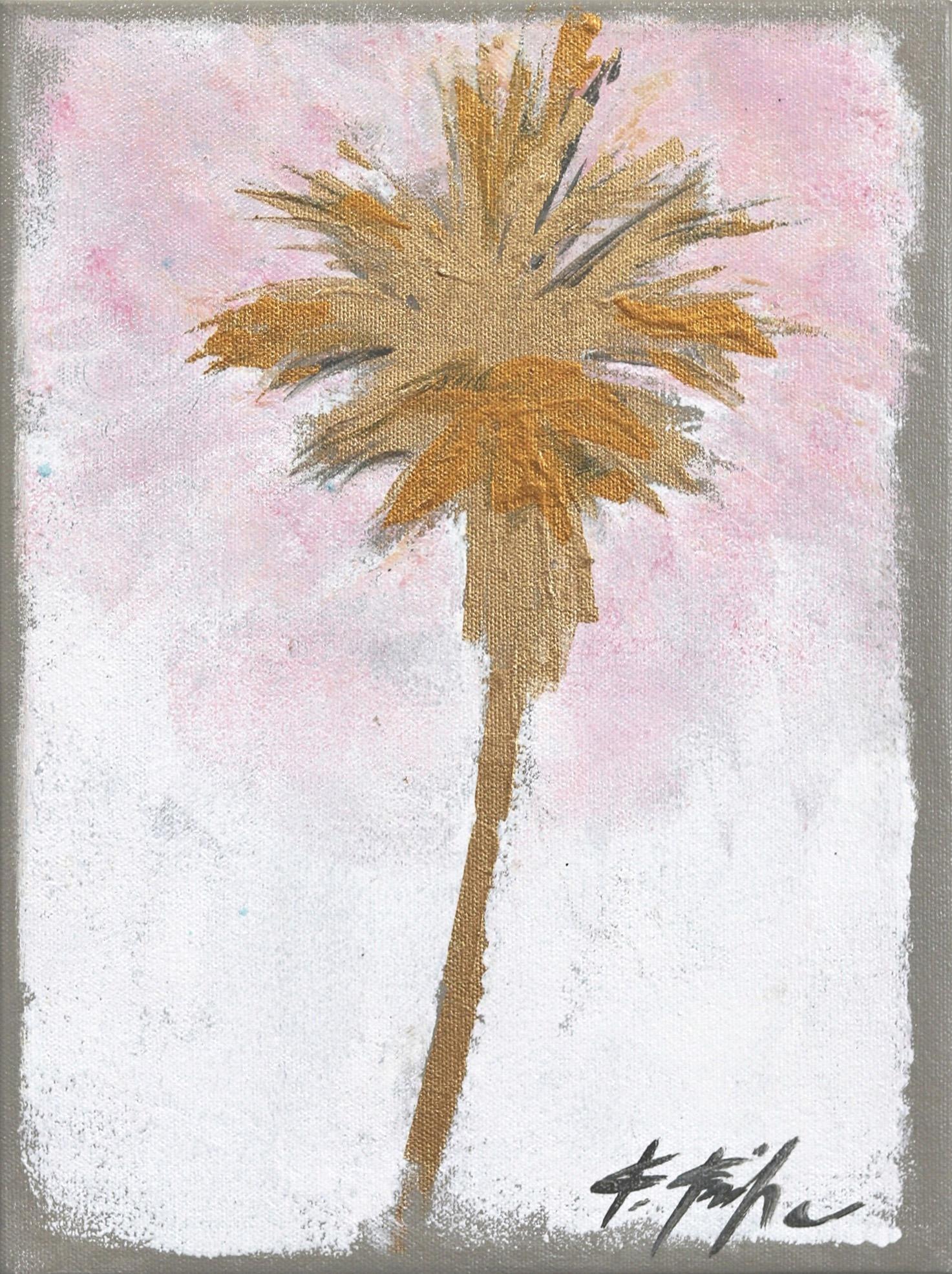 Kathleen Keifer Landscape Painting - The Palm Is Soft