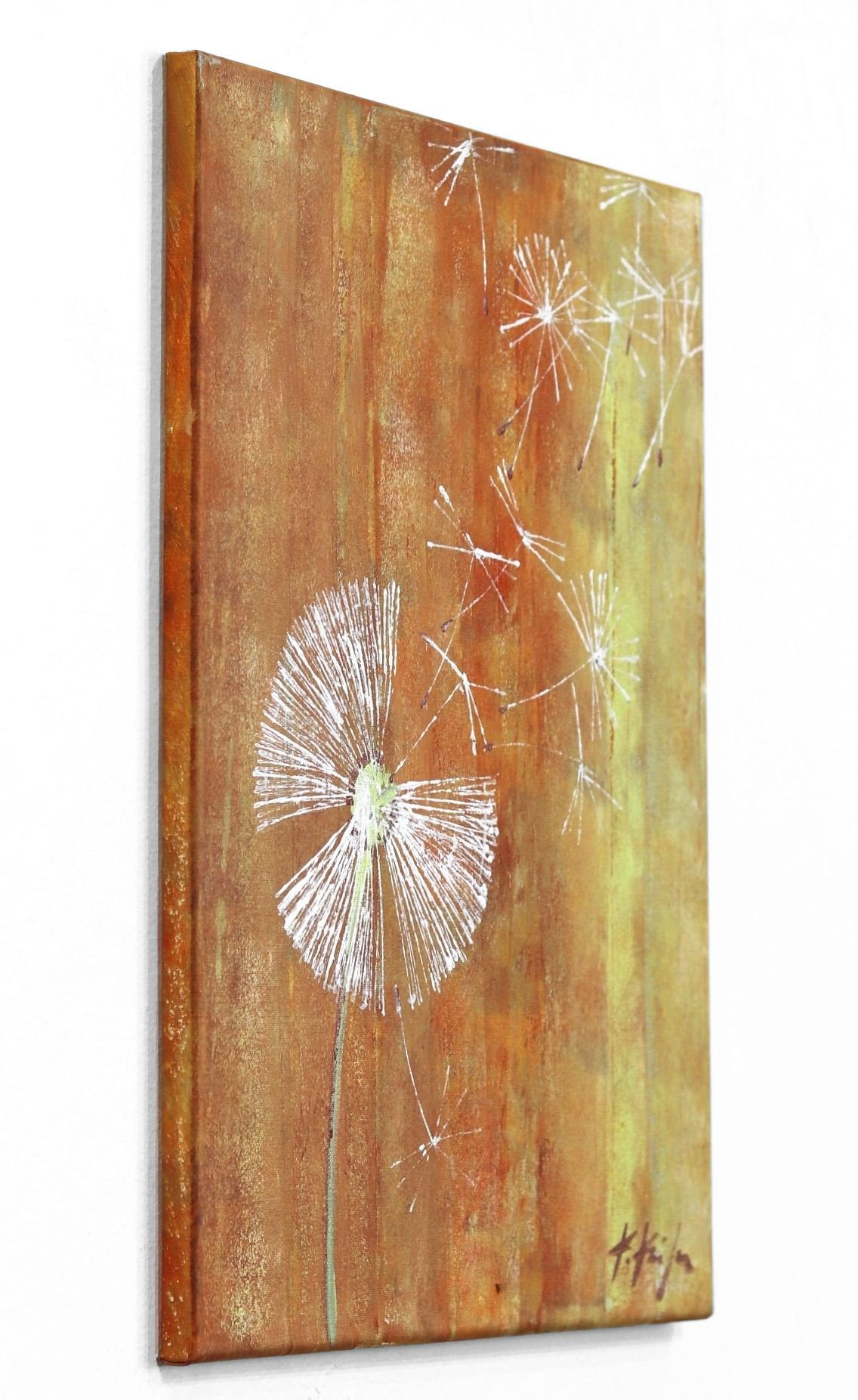 Wishes In The Wind (Braun), Abstract Painting, von Kathleen Keifer