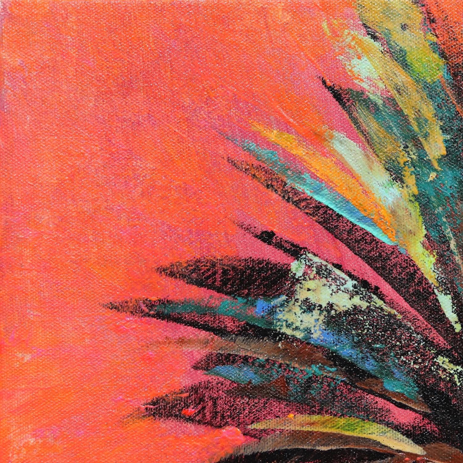 Xanadu-Koralle (Amerikanischer Impressionismus), Painting, von Kathleen Keifer