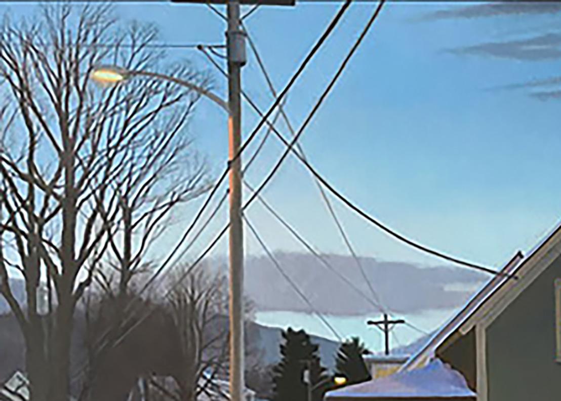 Ora di cena II - Painting Realismo americano di Kathleen Kolb