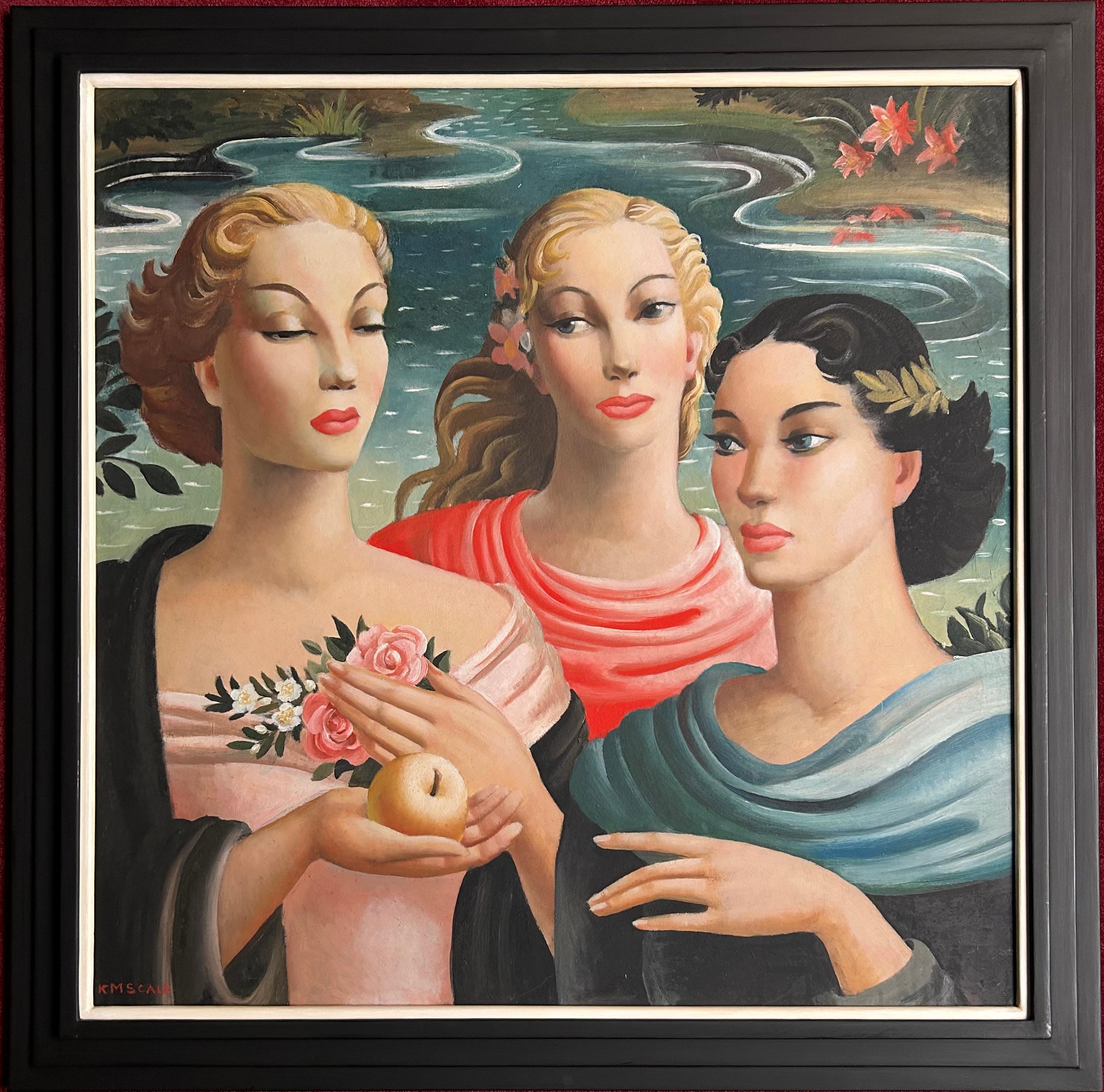 Il giudizio di Parigi - Painting di Kathleen Muriel Scale