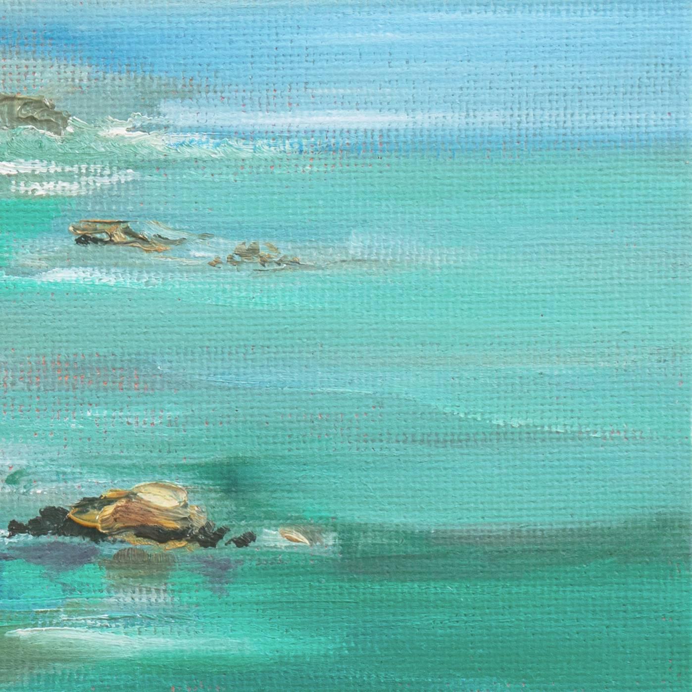 California Seascape, 'Big Sur Coast', Monterey Woman Artist 1