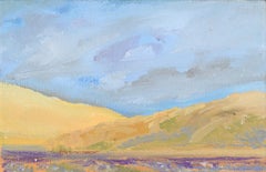 Lavender Fields in California Landscape