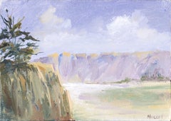 Purple Cliffs in Big Sur - Landscape