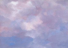 Miniature Purple Vertical Seascape