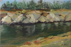Reflexionen über den Fluss - Landschaft