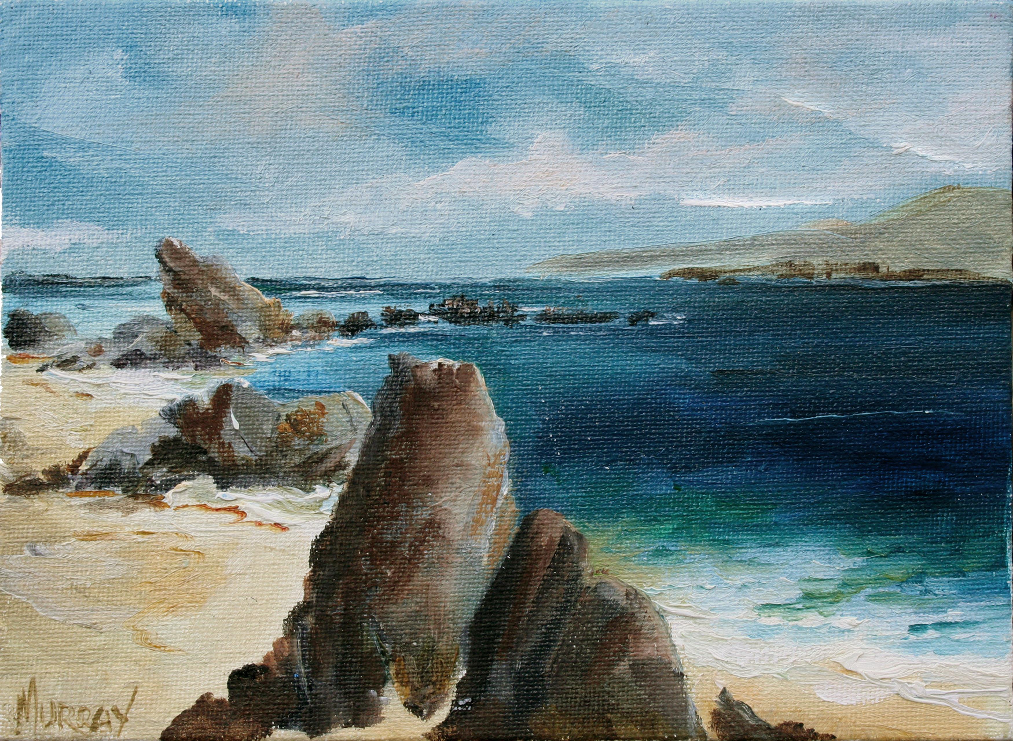 Rocky Beach, Monterey - Diminutive California Landscape