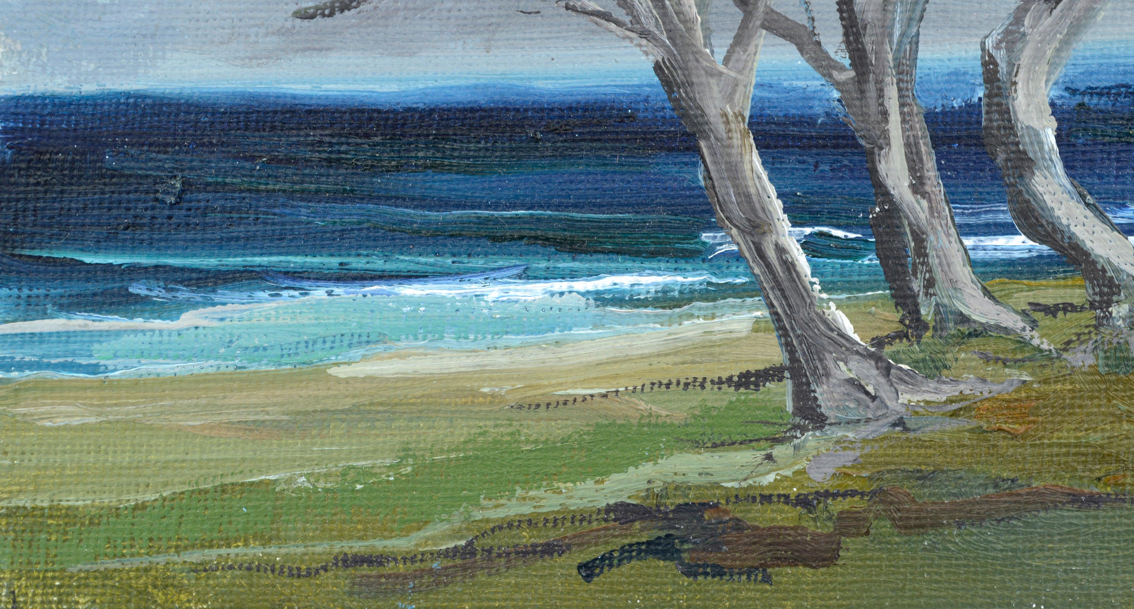 cypress tree painting