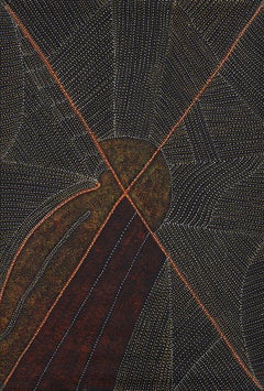 Used Aboriginal Painting by Kathleen Petyarre