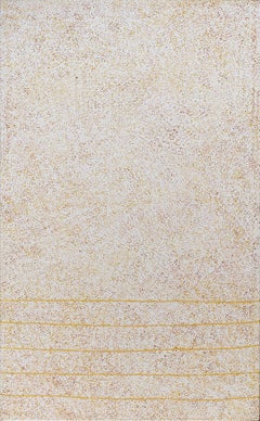 My Country Bush Seeds Hail Storm, Acrylic on Linen, 20th Century