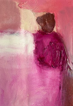 Abstract Forms Series Pink no.1