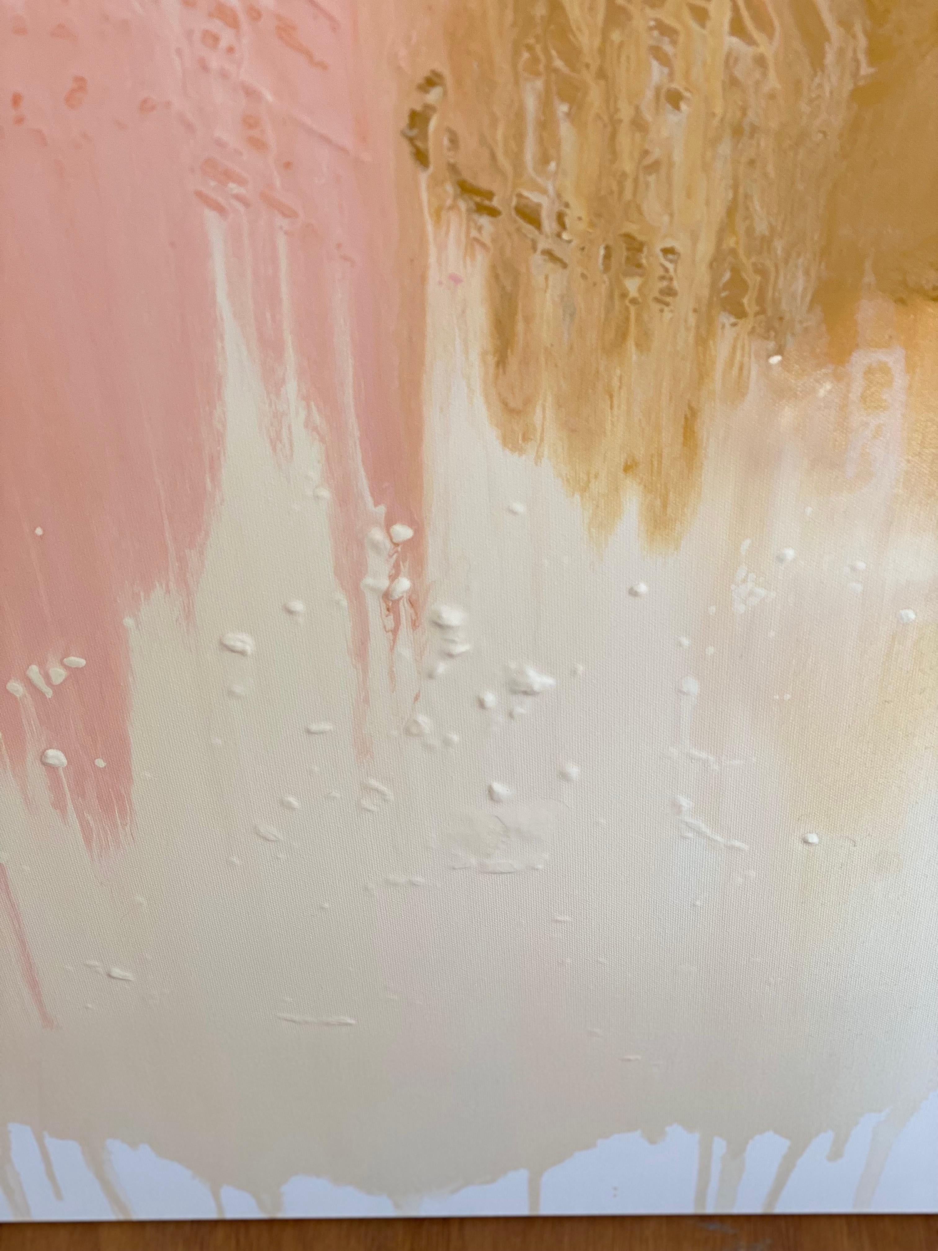 Its Pink: Peace & Quiet Organic Modern Wabi Sabi abstract minimalist painting 11