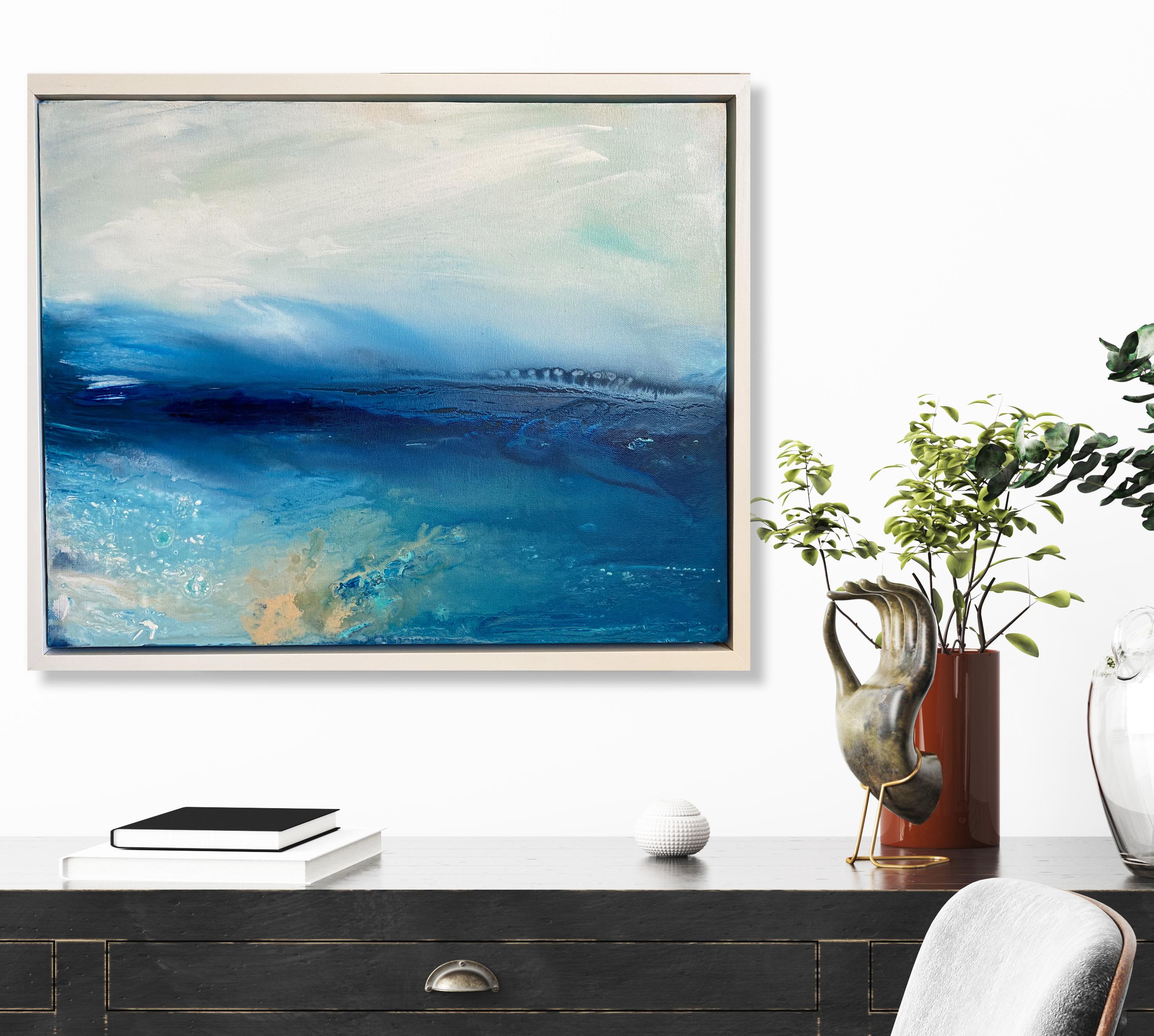 I always find inspiration in endless waves and a calming effect from the beach and coastline where I grew up on the Gold Coast of Australia. After many year I have returned and enjoy early morning walks on the beach, the sunrising form the east over