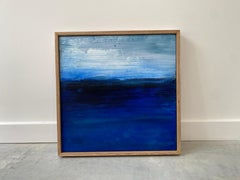 abstract ocean minimalist impressionist landscape blue water oceans cape