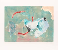 Senza titolo (Turchese e Rosso)