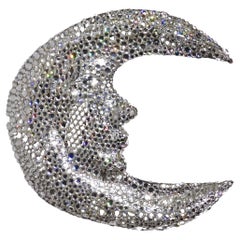 Hebilla de cinturón con luna de Swarovski Kathrine Baumann