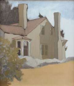 'Bleak House 7-13-2020' - paisaje plein air - pintura arquitectónica