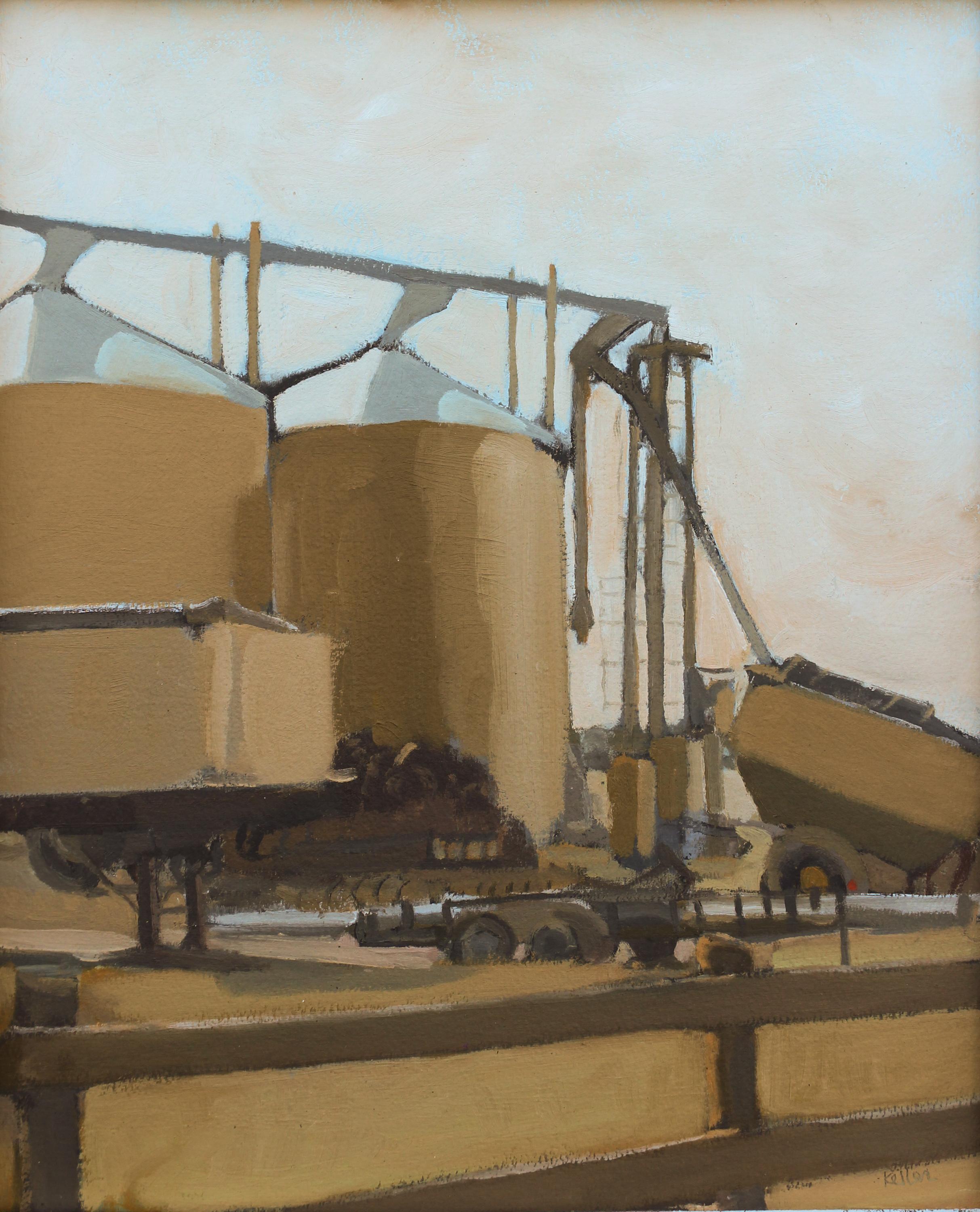 'Inglewood 6-12-2020' - plein air landscape - architectural painting 