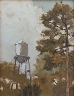 'Inglewood 6-4-2020' - plein air landscape - architectural painting 