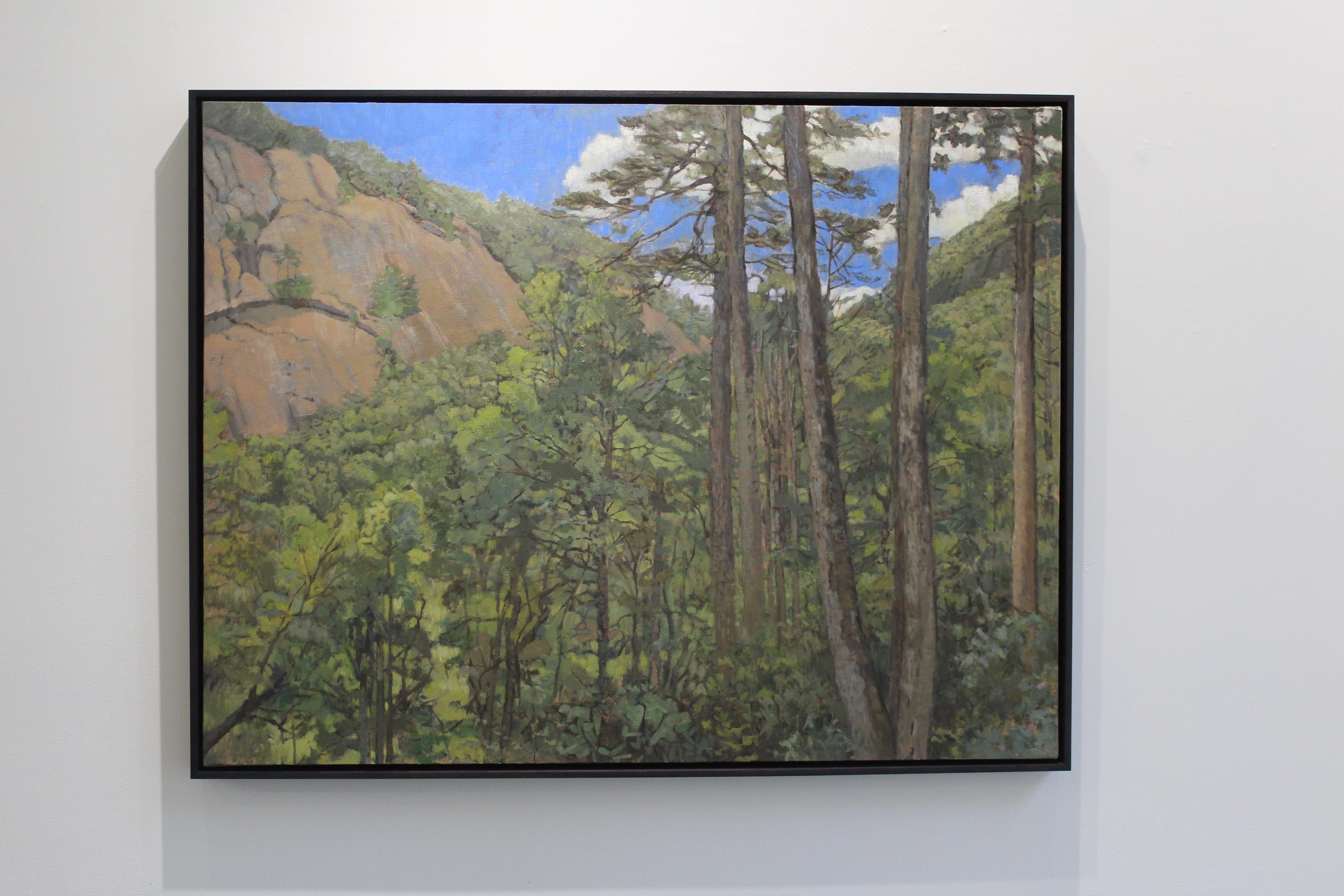 Un'estate in montagna - Painting di Kathryn Keller