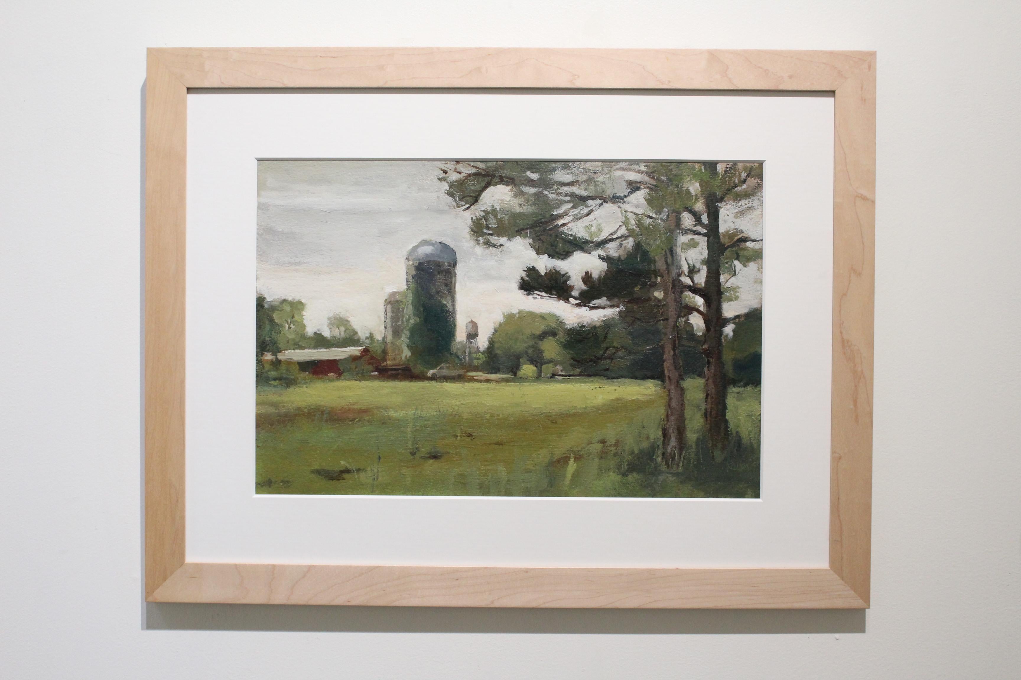 The Farm - Painting by Kathryn Keller