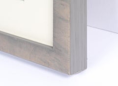 Warm-Toned Abstract Forms Mid Century Oil on Paper